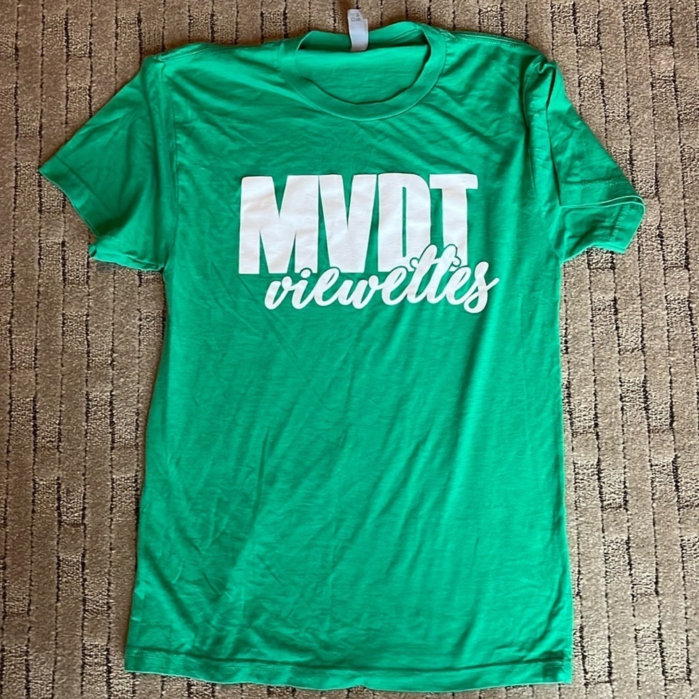 Next Level Apparel MVDT Viewettes T-Shirt Short Sleeve Graphic Green Size S